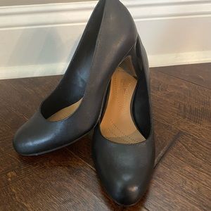 Clarks Black High Heels